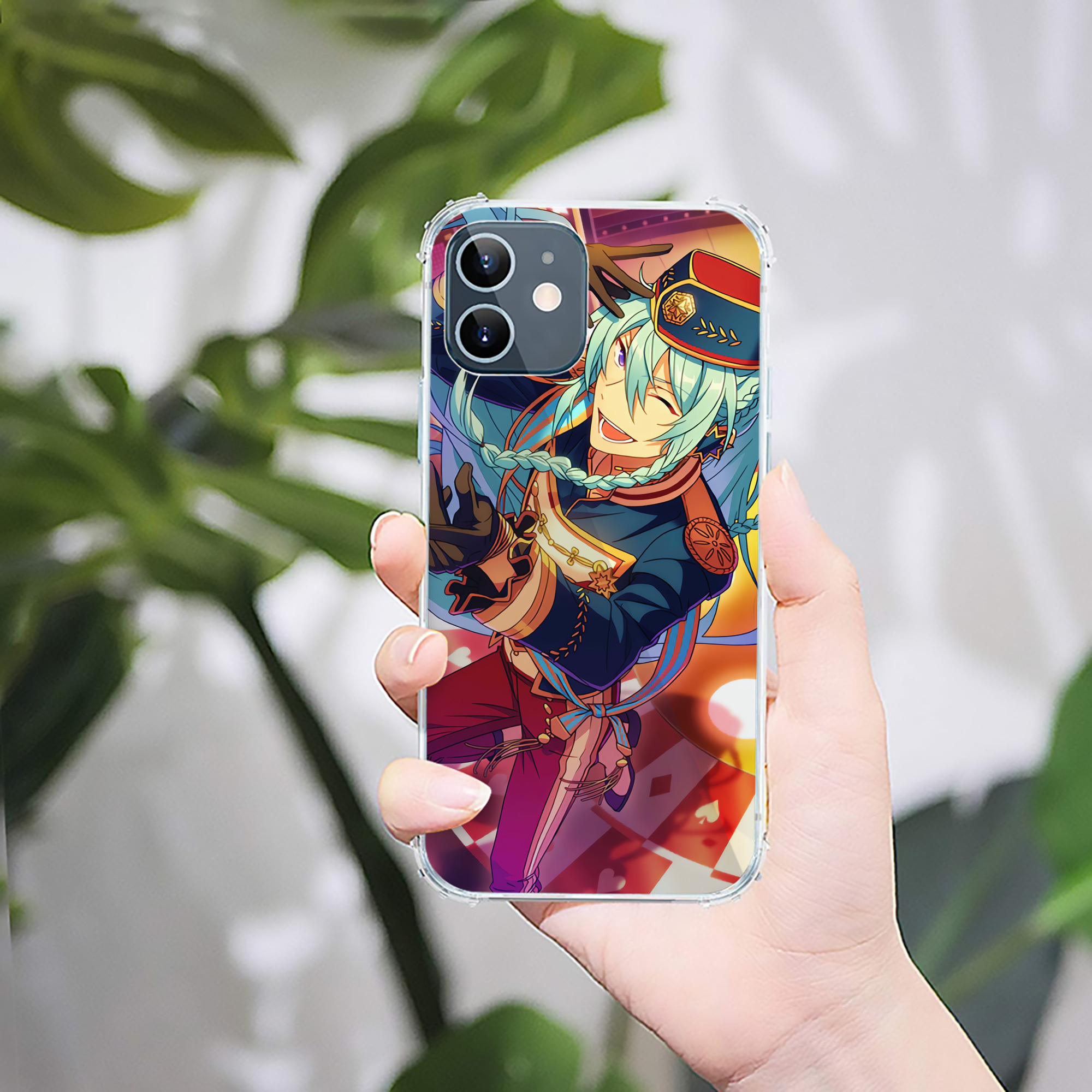 （画像用） あんさんぶるスターズ! Ensemble Stars 【iPhone 12シリーズ対応】透明スマホケース（クリアソフトケース）